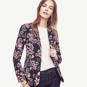 Ann Taylor Winter Geranium blazer